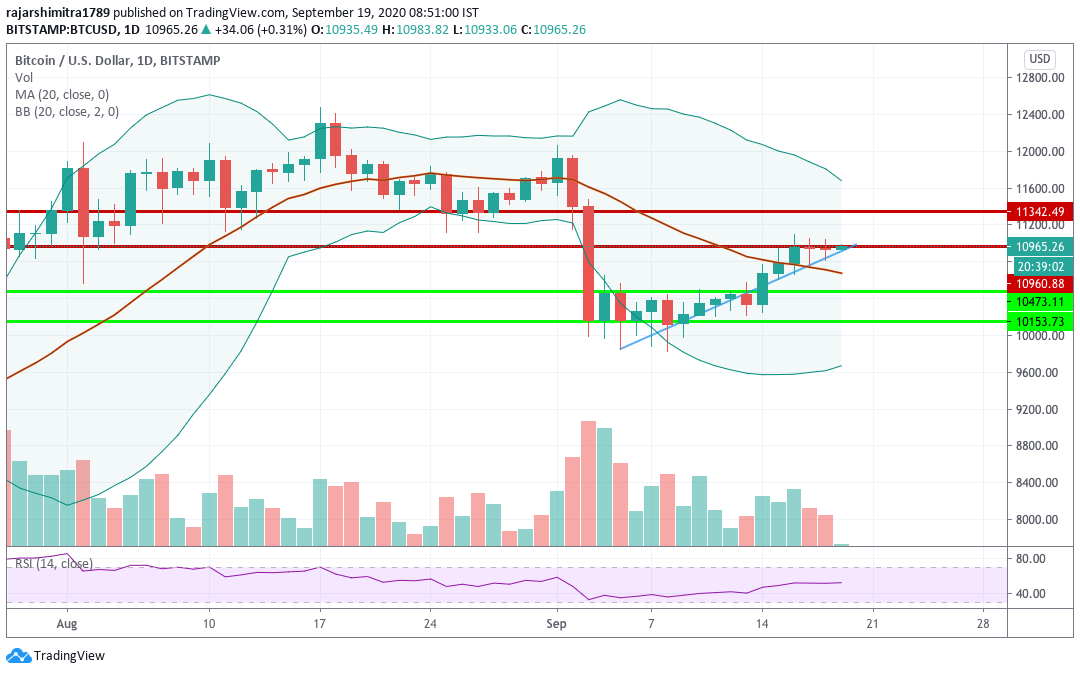 btcusd dialy chart